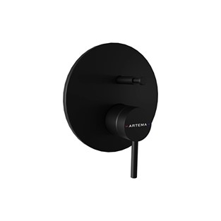 Artema Minimax Ankastre Mekanik Banyo Bataryası Minibox Mat Siyah A4362036