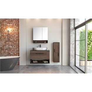 ORKA Knidos Banyo Dolabı Takımı Navaro 90 cm ORKA5000350