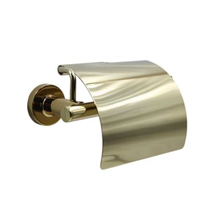 System Hoop Kapaklı Tuvalet Kağıtlığı Gold BA1003010GL