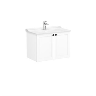 VitrA Root Classic Kapaklı Lavabo Dolabı 80 cm Mat Beyaz 68722