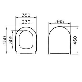 VitrA Ses Yok Kapak Yuvarlak From 85-003-009