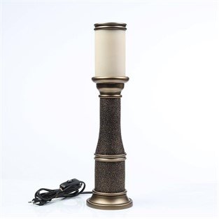Vitale Bronz Büyük Eskitme Abajur 45 cm AK.ART0074