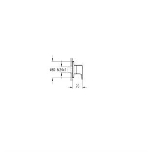 Artema Root Round Eviye Bataryası Mat Siyah A4274236