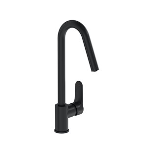 Artema Root Round Eviye Bataryası Mat Siyah A4274236