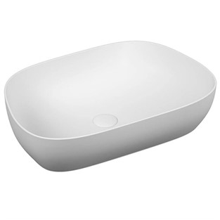 VitrA Outline Çanak Lavabo TV Şekilli 60x41 cm Mat Beyaz 5993B401-0016