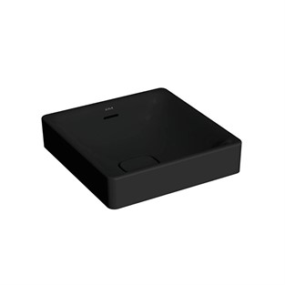 VitrA Metropole Çanak Lavabo Kare 40x40 cm Mat Siyah 7533B083-0673