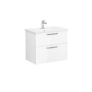 VitrA Root İki Çekmeceli Lavabo Dolabı 80 Cm Parlak Beyaz 66306