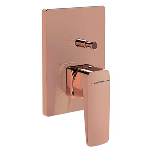 Artema Root Square Ankastre Banyo Bataryası Soft Bakır A4275229