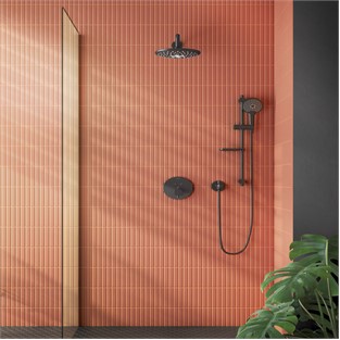 Artema Bliss 2F Duş Başlığı Mat Siyah A4574236