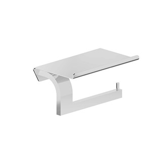 VitrA Arkitekta Etajerli Tuvalet Kağıtlığı Krom