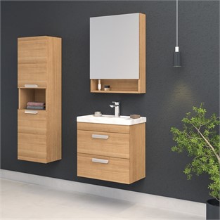 ORKA Nova Banyo Dolabı Takımı Morgana Kiraz 60 cm ORKA5000577