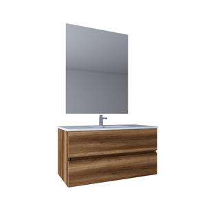 Simple 100 cm Lavabo Dolabı Seti Miling Oak KB710119