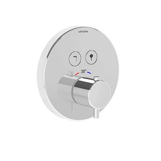 Artema Aquaheat Ankastre Termostatik Banyo Bataryası Krom A42718