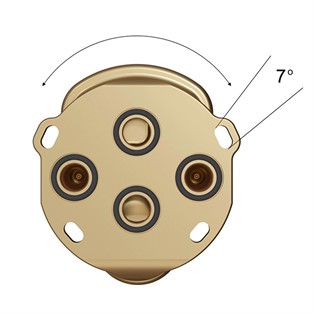 Artema Aquaheat Ankastre Termostatik Banyo Bataryası Krom A42718