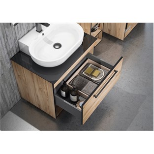 ORKA Knidos Banyo Dolabı Takımı Legnano 70 cm ORKA5000345