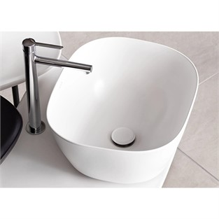 VitrA Plural Çanak Lavabo 45x38 Mat Beyaz 7811B401-0016