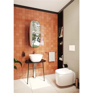 VitrA Plural Çanak Lavabo 45x38 Mat Beyaz 7811B401-0016