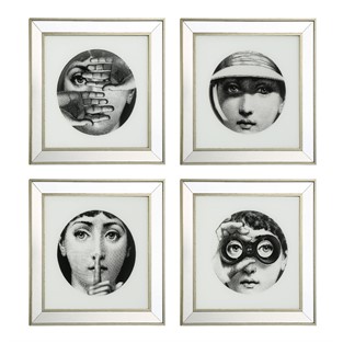 Ayna Çerçeveli Cam Baskı Tablo Seti AK.TBL0261