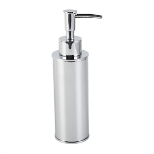 Kobos Tezgah Üstü Yuvarlak Sıvı Sabunluk Krom KBW-621CR