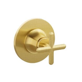 VitrA Origin Classic Ankastre 3 Yollu Yönlendirici Fırçalı Altın A4289725