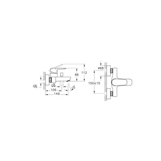 VitrA Flow Soft Banyo Bataryası A42946