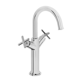 VitrA Origin Classic Çanak Lavabo Bataryası Çift Kumandalı Krom A42886