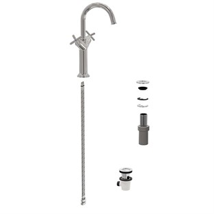 VitrA Origin Classic Çanak Lavabo Bataryası Çift Kumandalı Krom A42886