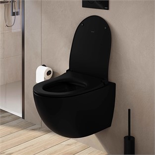 VitrA Sento Klozet Kapağı Slim Mat Siyah 120-483-009