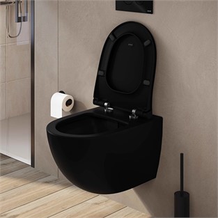 VitrA Sento Klozet Kapağı Slim Mat Siyah 120-483-009