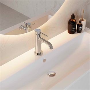 Artema Minimax Round Lavabo Bataryası Krom A43530