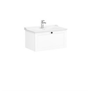VitrA Root Classic Çekmeceli Lavabo Dolabı 80 cm Mat Beyaz 68806