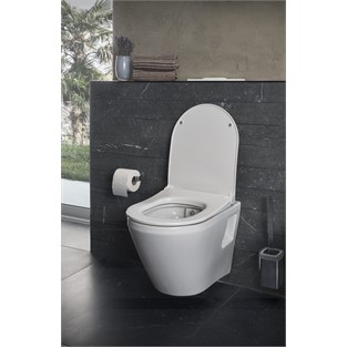 VitrA Integra Slim Klozet Kapağı Duroplast Üstten Sıkmalı 131-003-001