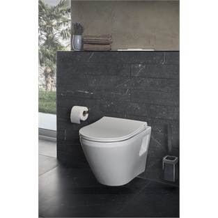 VitrA Integra Slim Klozet Kapağı Duroplast Üstten Sıkmalı 131-003-001