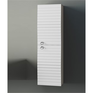 ORKA Anzer Boy Dolabı Parlak Beyaz 40 cm ORKA3000095