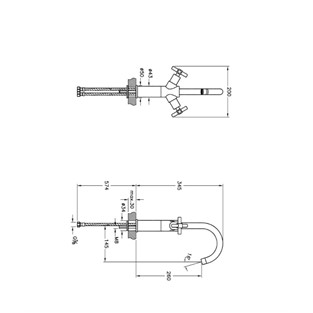 Artema Juno Lavabo Bataryası Yüksek Krom A40851