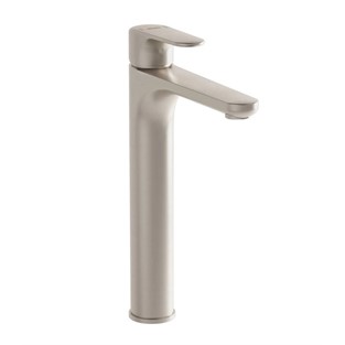 VitrA Root Round Lavabo Bataryası Çanak Fırçalı Nikel A4270734