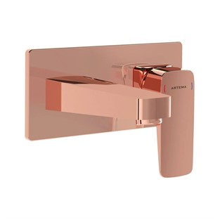 Artema Root Square Ankastre Lavabo Bataryası Bakır (Sıva Üstü Grubu) A4273826