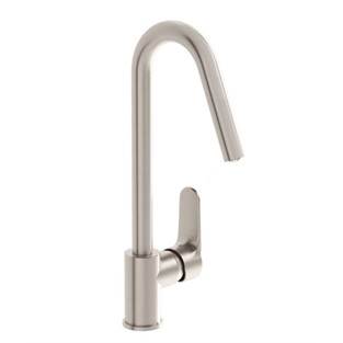 VitrA Root Round Eviye Bataryası Fırçalı Nikel A4274234