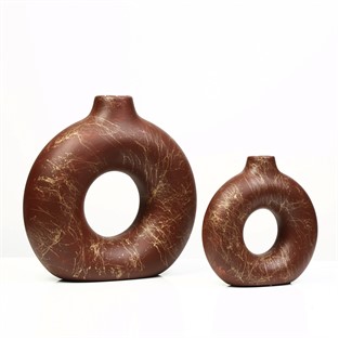 Vitale 2'li Avanoz Vazo  AK.NRH0106