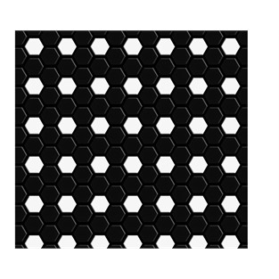 VitrA 2.5x2.5 Miniworx Mozaik Ral 0001500 Siyah K54185880001VTE0
