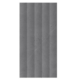 VitrA 30x60 Set6.0 Limestone Koyu Gri Fluted Dekor Mat nR  K95078200001VTE0