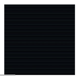 VitrA 20x20 Liquid VitrA x Tom Dixon Çizgi Dekor Siyah Parlak K95124600001VTE0
