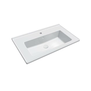 Bien Neptün Konsollu Tek Delikli Lavabo 80 Cm   NPLK08001FD1W5000