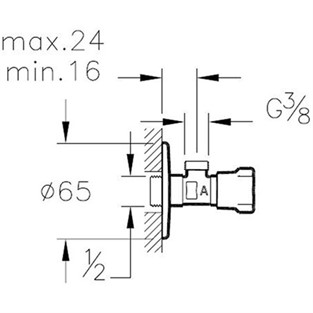 Punto Ara Musluk Krom A41180