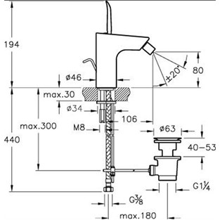 Artema T4 Bide Bataryası A41244