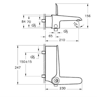 Artema T4 Banyo Bataryası A41245