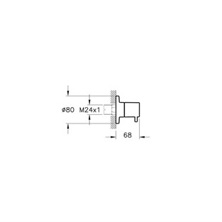 VitrA Origin Ankastre Stop Valf Parlak Bakır A4145826