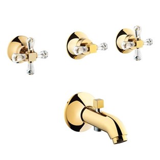 Juno Swarovski Ankastre Banyo Bataryası Altın A4169623
