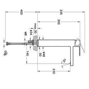 Artema Flo S Lavabo Bataryası Yüksek A41940