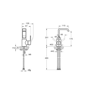 Artema Suit U Lavabo Bataryası A42467